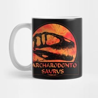 Carcharodontosaur Fossil Mug